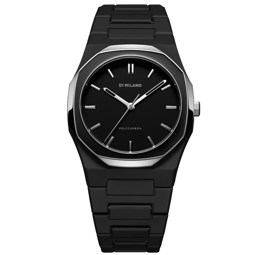Gun Mesh Polycarbon Ladies Watch Size 37mm