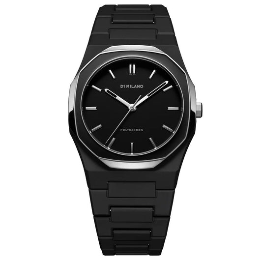 Gun Mesh Polycarbon Ladies Watch Size 37mm