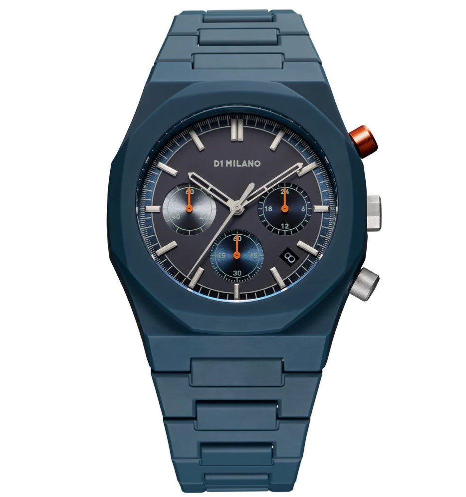 Neptune Blue Polychrono GENTS Watch Size 40mm