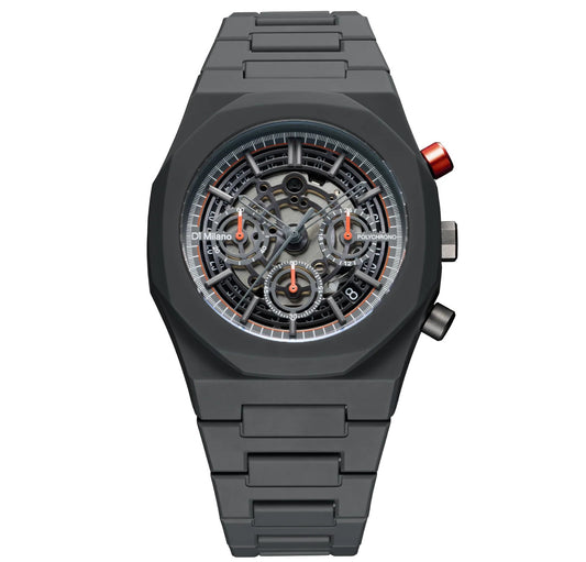 Model K Polychrono Mens Watch  Size 40.5mm