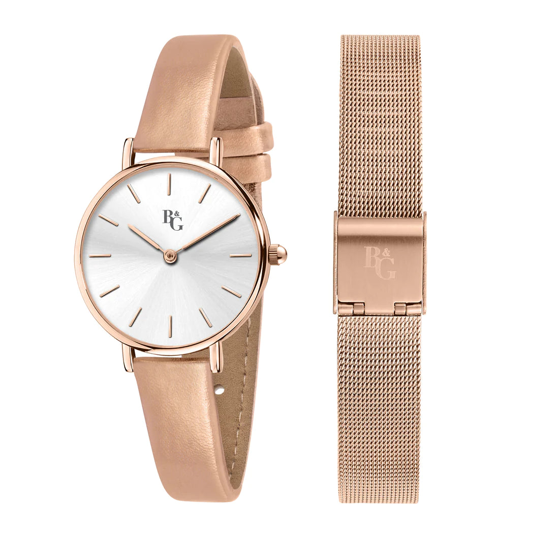 Preppy Ladies Watch+Bracelet Set Size 32mm