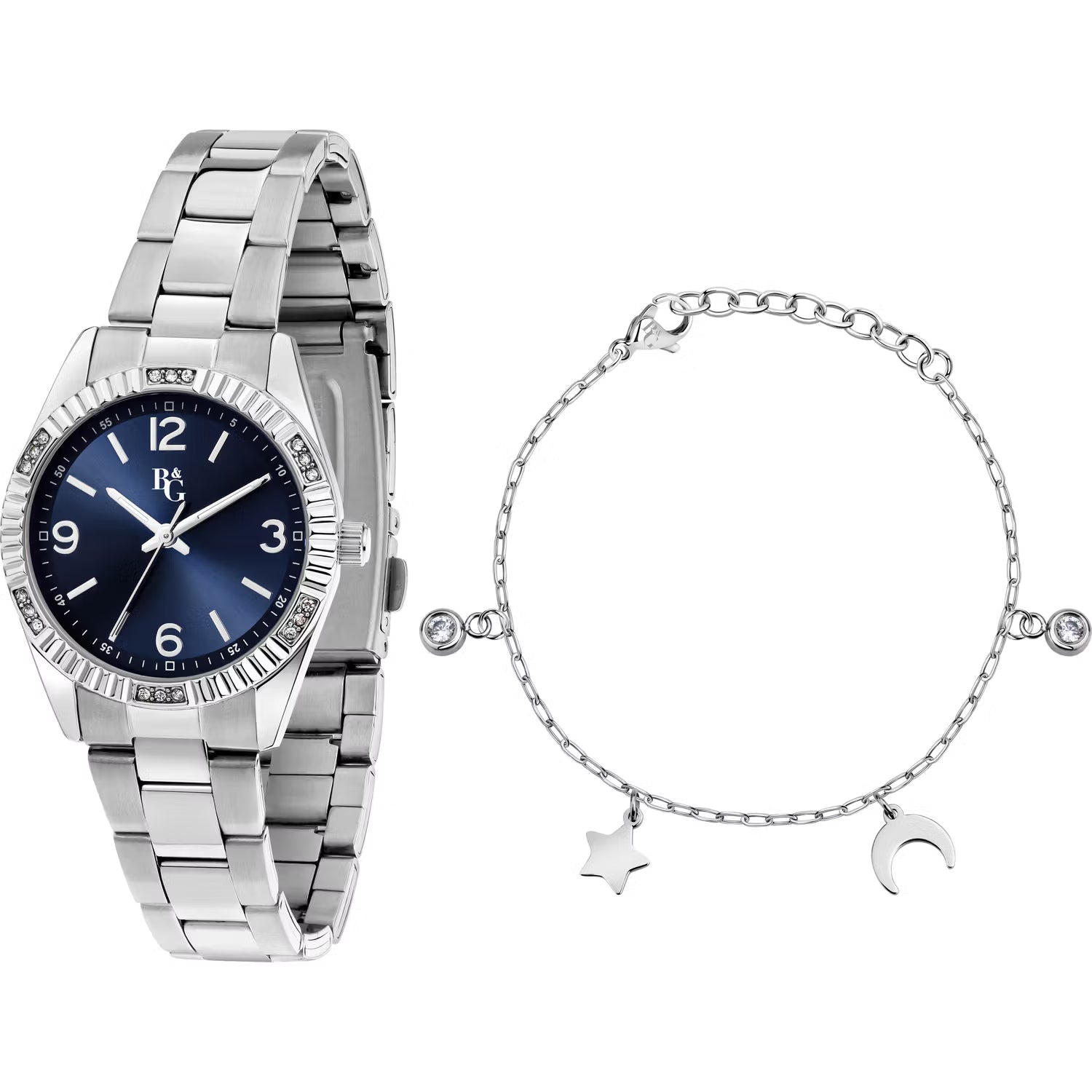 Luxury Ladies Watch+Bracelet Set Size 28mm