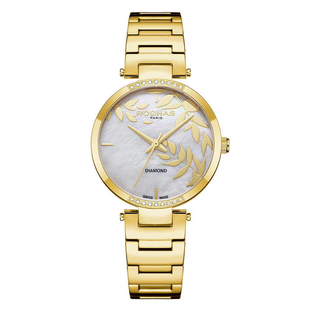 Ladies Quarts Diamond Watch Size 32mm