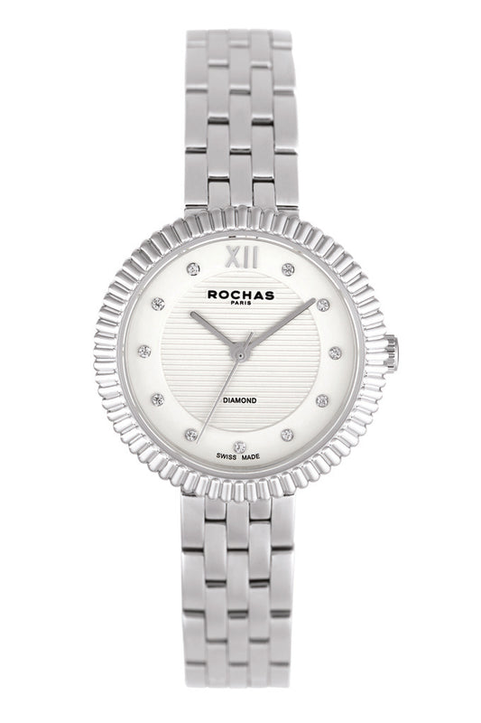 Analouge Ladies Diamond Watch 30mm