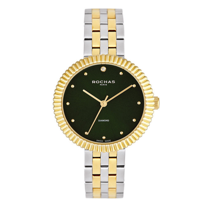 Analouge Ladies Diamond Watch 34mm