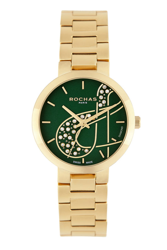 Analouge Ladies Diamond Watch 32mm
