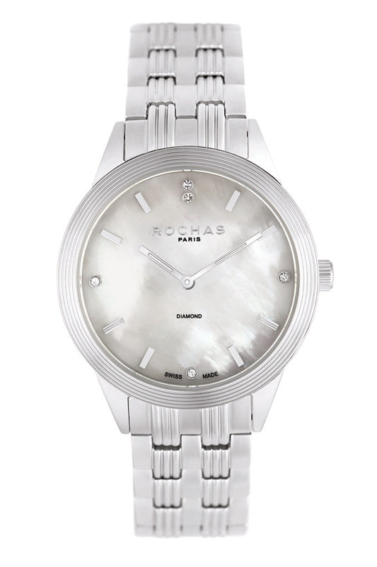 Analouge Ladies Diamond Watch 34mm