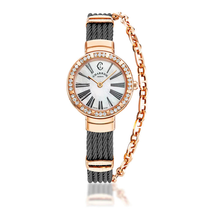 St. Tropez Icon Ladies Diamond Watch Size 25mm