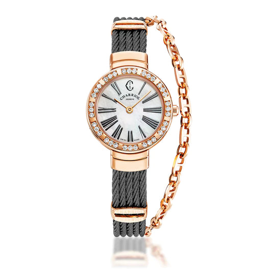 St. Tropez Icon Ladies Diamond Watch Size 25mm