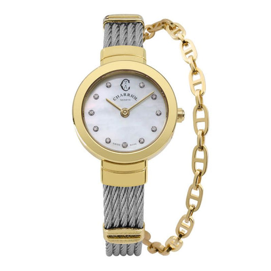 St. Tropez Ladies Diamond Watch Size 25mm