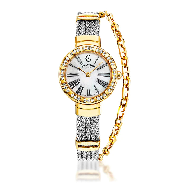 St. Tropez Icon Ladies Diamond Watch Size 25mm