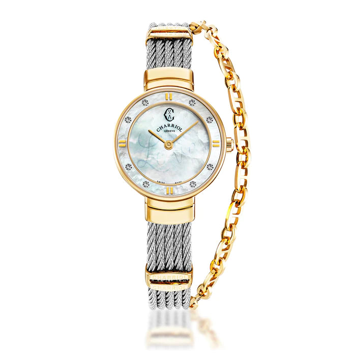 St. Tropez Icon Ladies Diamond Watch Size 25mm