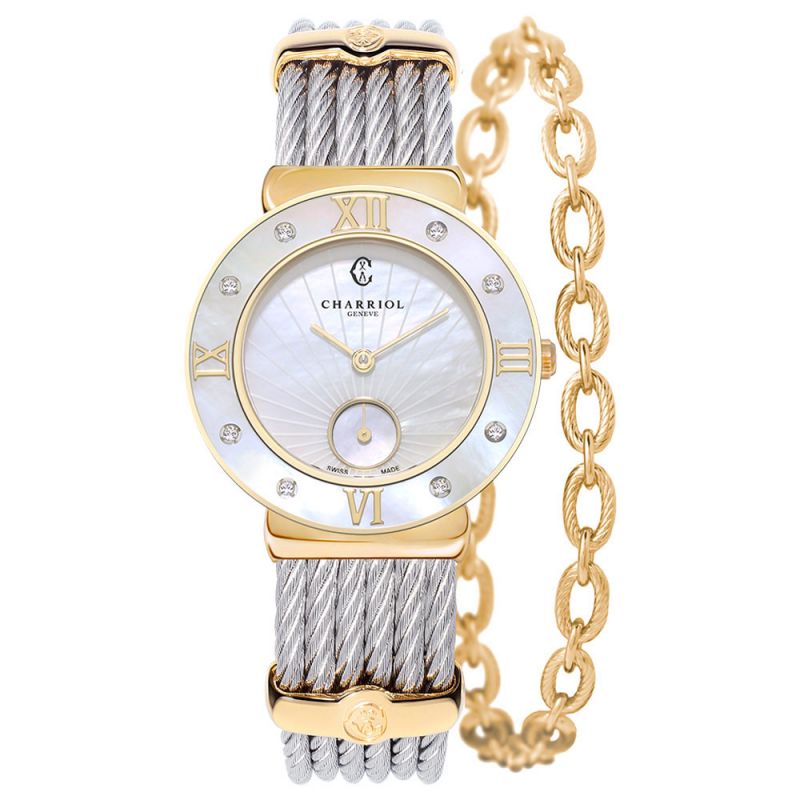 St. Tropez Ladies Diamond Watch Size 30mm