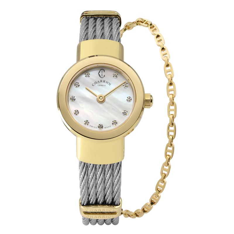 St. Tropez Ladies Diamond Watch Size 25mm