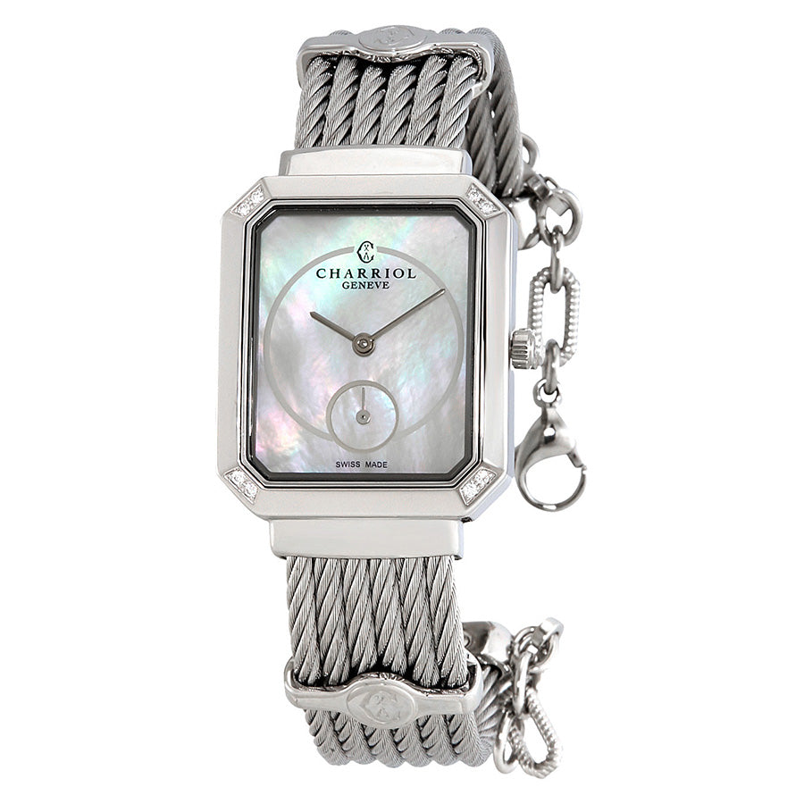 St. Tropez Mansarat Ladies Diamond Watch Size 30mm