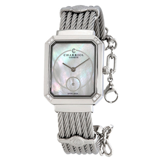 St. Tropez Mansarat Ladies Diamond Watch Size 30mm