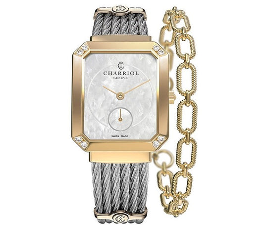St. Tropez Mansarat Ladies Diamond Watch Size 30mm