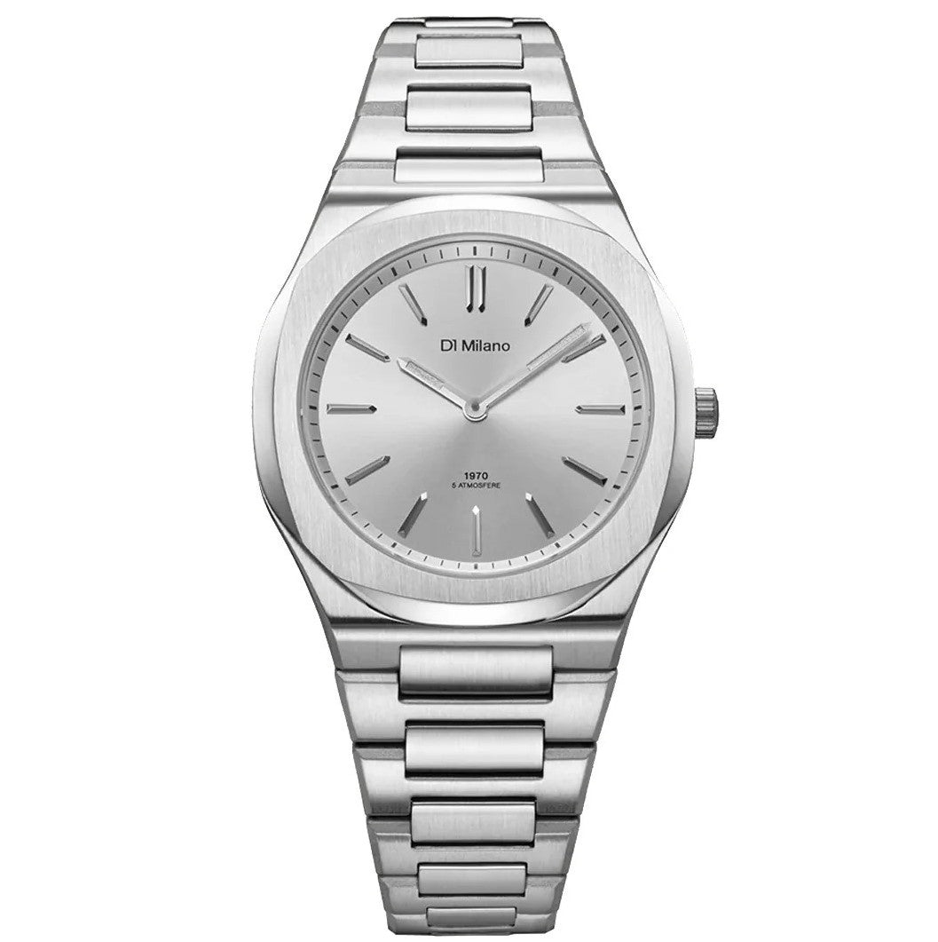 Silver Mellow Ultra Thin Ladies Watch  Size 34mm