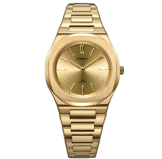 Gold Mellow Ultra Thin Ladies Watch  Size 34mm